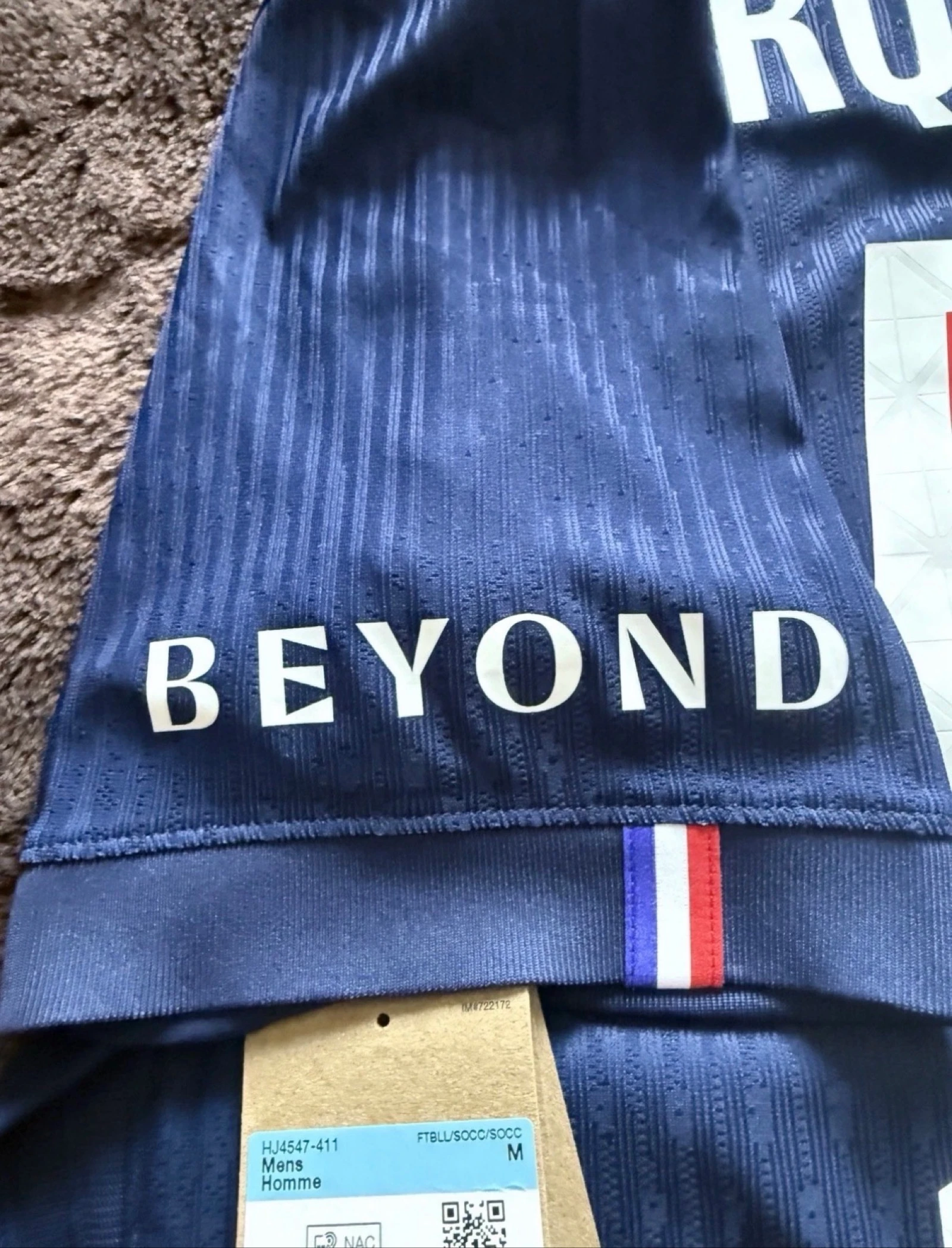 Camiseta oficial del PSG 2025/2026 Vapor partido Marquinhos talla M Final Local nueva – photo 8